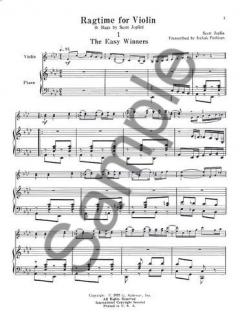Ragtime For Violin von Scott Joplin im Alle Noten Shop kaufen