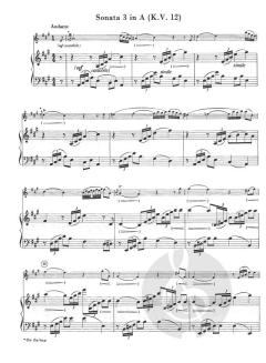 6 Sonatas KV 10-15 von Wolfgang Amadeus Mozart für Flöte und Klavier im Alle Noten Shop kaufen