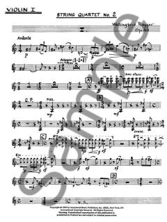 String Quartet No. 2, Op. 43 von Wallingford Riegger 