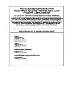 Modern Method For Guitar Vol 1. (French Edition) von William G. Leavitt 