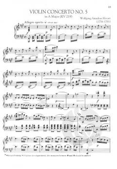 Violin Concertos Nos. 3, 4, 5 von Wolfgang Amadeus Mozart im Alle Noten Shop kaufen