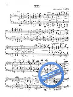 Complete Preludes for Piano von Sergei Rachmaninow 