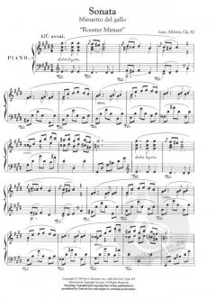 Piano Album von Isaac Albéniz 