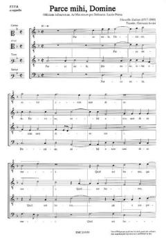 Parce mihi, Domine a capp. (Gioseffo Zarlino) 