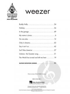 Guitar Recorded Versions von Weezer 