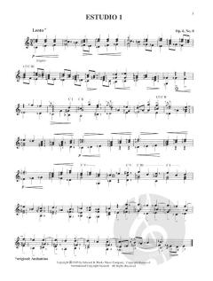 Andres Segovia - 20 Studies For Guitar ( Sor ) von Fernando Sor 