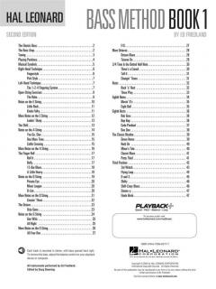 Hal Leonard Bass Method Book 1 (Ed Friedland) 