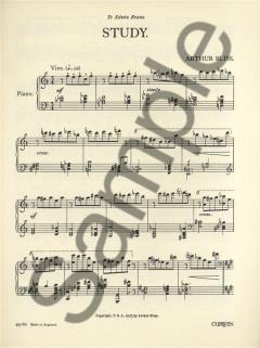 Study for Piano von Arthur Bliss 