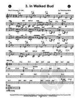 Aebersold Vol.56 Thelonious Monk 