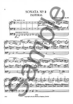 Sonatas 1-3 for Organ von Joseph Gabriel Rheinberger 