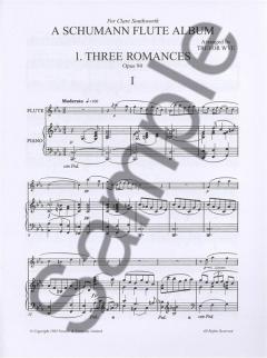 Schumann Flöten-Album von Robert Schumann im Alle Noten Shop kaufen