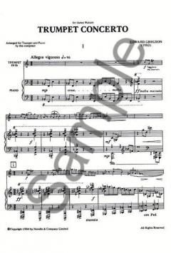 Concerto for Trumpet von Edward Gregson im Alle Noten Shop kaufen