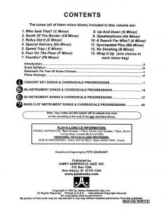 Aebersold Vol.57 Minor Blues All Keys 