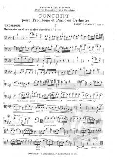 Konzert für Posaune und Orchester von Launy Grøndahl im Alle Noten Shop kaufen