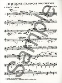 25 Estudios Progresivos von Matteo Carcassi 