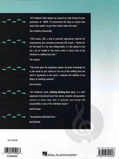 Building Walking Bass Lines (Ed Friedland) 