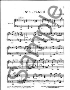 Espana Op.165 Seis Hojas de Album Complete von Isaac Albeniz 