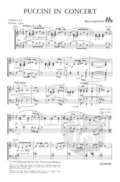 Puccini In Concert (Willy Hautvast) 