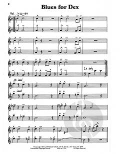 Jazz Saxophone Duets Vol. 1 von Peter Yellin 