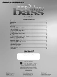 Jump 'N Blues Bass (Keith Rosier) 