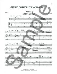 Suite For Flute And Jazz Piano Trio (Claude Bolling) 