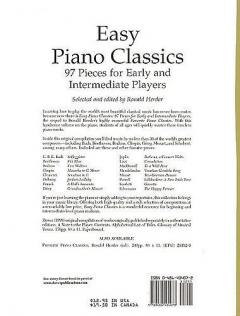 Easy Piano Classics von Ronald Herder 