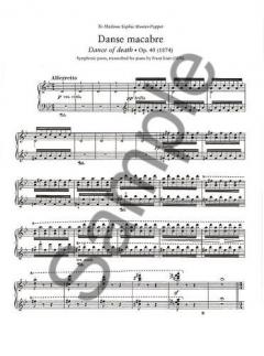 Danse Macabre and Other Works for Solo Piano von Camille Saint-Saëns 