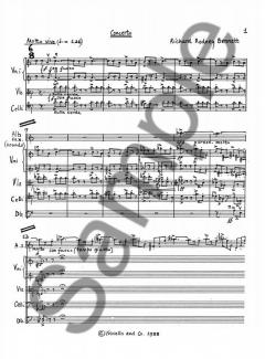 Saxophone Concerto von Richard Rodney Bennett 