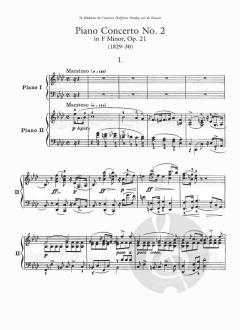 Piano Concertos Nr. 1 and 2 von Frédéric Chopin 