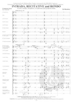 Intrada, Recitative And Rondo (Ed Huckeby) 