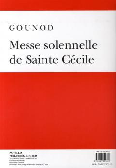 Messe Solennelle De Sainte Cécile von Charles Gounod 