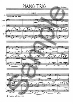 Piano Trio Op. 113 von John Joubert 