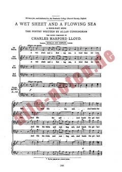 A Wet Sheet And A Flowing von Charles Harford Lloyd 