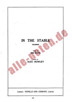 In The Stable von Alec Rowley 