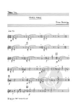 Henry's Mobile For Viol Quartet von Simon Bainbridge 