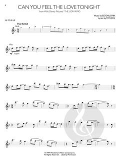 Disney Solos for Alto Sax 
