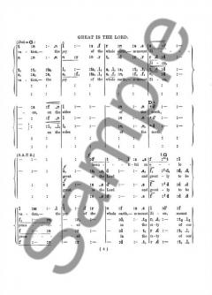 Great Is The Lord von Edward Elgar 