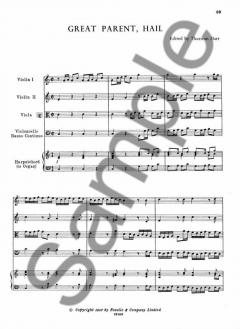 Great Parent, Hail von Henry Purcell 