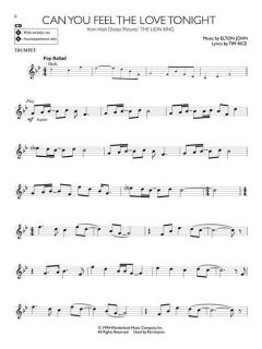 Disney Solos for Trumpet im Alle Noten Shop kaufen