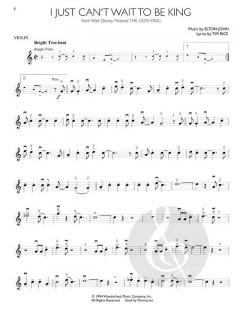 Disney Solos For Violin im Alle Noten Shop kaufen kaufen