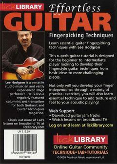 Effortless Guitar - Fingerpicking Techniques von Lee Hodgson 