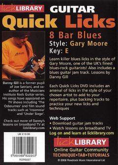 Quick Licks - Up Tempo 8 Bar Blues von Gary Moore 