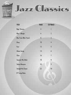 Big Band Play-Along Vol. 4: Jazz Classics 