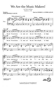 We Are The Music Makers! (Mary Donnelly) 