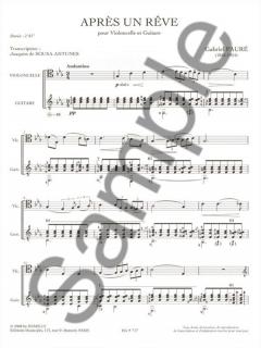 Apres un Reve von Gabriel Fauré 
