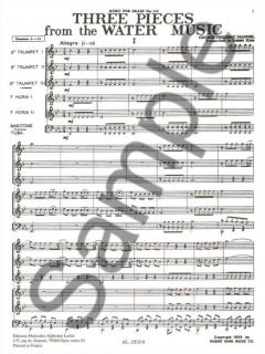 3 Pieces From Water Music (Georg Friedrich Händel) 