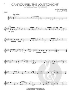 Disney Solos Oboe von Alan Menken im Alle Noten Shop kaufen