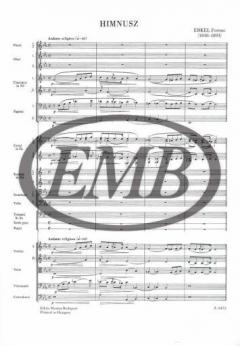 Ungarische Nationalhymne für Orchester von Ferenc Erkel 