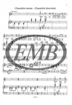 Four songs to poems by Nelly Sachs Op. 68 von Paul Kadosa 