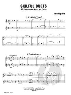 Skilful Duets for Flutes von Phillip Sparke 